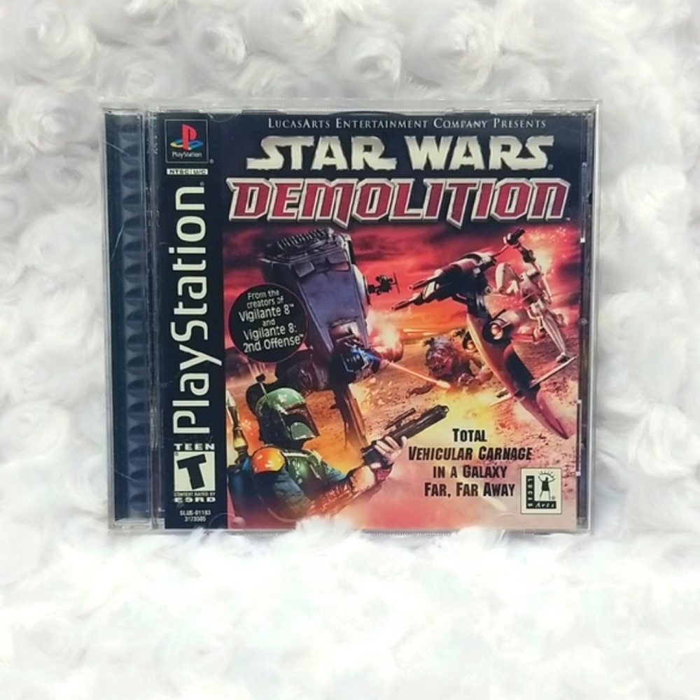 PlayStation LucasArts Entertainment Co. Presents Star Wars Demolition Video Game